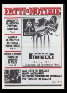 1890-1990: un secolo di pneumatici Pirelli