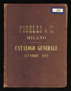 Catalogo Generale settembre 1886