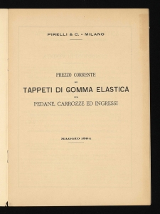 Prezzo corrente dei tappeti in gomma elastica per pedane, carrozze ed ingressi