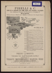 Prezzo corrente dei tessuti impermeabili