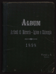 Album Articoli di Merceria - Igiene e Chirurgia 1898