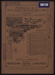 Current price of items for haberdashery, hygiene, surgery