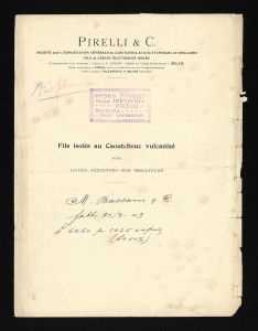 Fils isol&eacute;s au caoutchouc  vulcanis&eacute; pour lignes a&eacute;riennes sur isolateurs