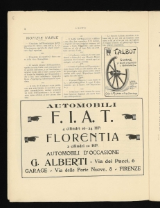 Esposizione Internazionale di Automobili sotto il Patronato di S. M. il Re d'Italia - Torino 6 - 21 febbraio 1904