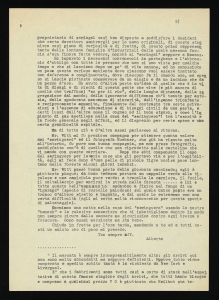 Lettere inviate da Alberto Pirelli a Giovanni Battista Pirelli