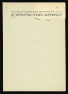 Lettere inviate da Alberto Pirelli a Giovanni Battista Pirelli
