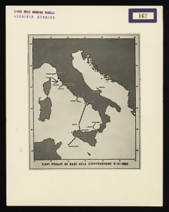 Cavi posati in base alla convenzione 9-11-1885