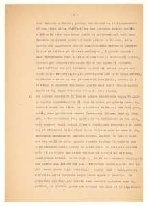 Lettera della Pirelli & C. ad Alfredo Gessaroli