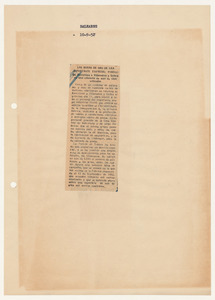 Rassegna stampa del cinquantenario dello stabilimento Pirelli di Villanueva y Geltr&uacute;