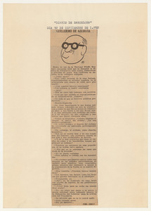 Rassegna stampa del cinquantenario dello stabilimento Pirelli di Villanueva y Geltr&uacute;