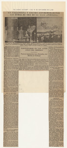 Rassegna stampa del cinquantenario dello stabilimento Pirelli di Villanueva y Geltr&uacute;