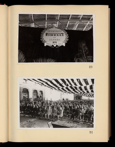 Album fotografico delle celebrazioni per il cinquantenario dello stabilimento Pirelli di Villanueva y Geltr&uacute;