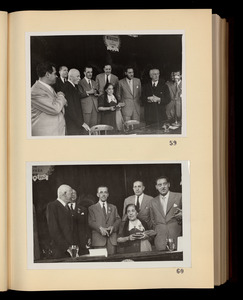 Album fotografico delle celebrazioni per il cinquantenario dello stabilimento Pirelli di Villanueva y Geltr&uacute;