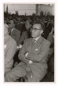 Un momento della cerimonia per il cinquantenario dello stabilimento Pirelli di Villanueva y Geltr&uacute;