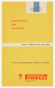 Listino prezzi di pneumatici per motocicli