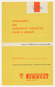 Listino prezzi di pneumatici per autoveicoli industriali medi e pesanti