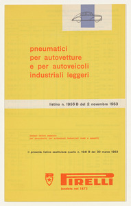 Listino prezzi di pneumatici per autovetture e autoveicoli industriali leggeri