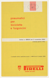Listini prezzi di pneumatici per biciclette e furgoncini