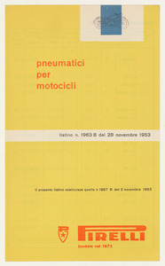 Listini prezzi di pneumatici per motocicli