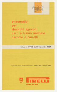 Listino prezzi di pneumatici per rimorchi agricoli, carri a traino animale, carriole e carrelli