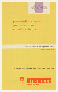 Pneumatici speciali per autovetture ad alte velocit&agrave;
