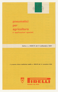 Pneumatici per agricoltura e applicazioni speciali