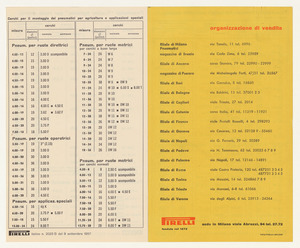 Pneumatici per agricoltura e applicazioni speciali