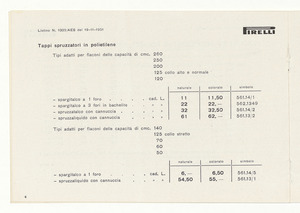 Articoli in polietilene