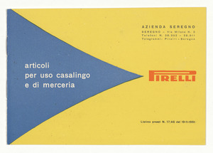 Articoli per uso casalingo e di merceria