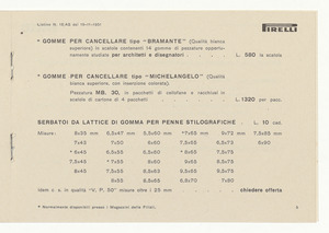 Articoli per cancelleria e per ufficio