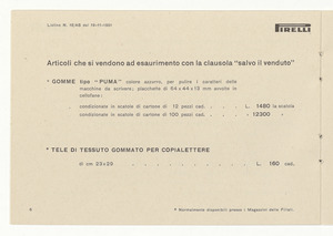 Articoli per cancelleria e per ufficio