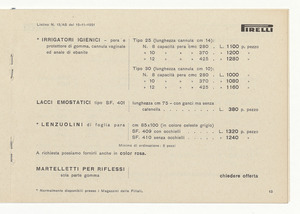 Articoli igienici e sanitari