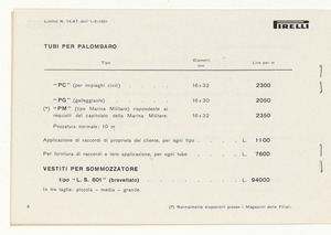 Articoli per lavori e sports nautici e subacquei