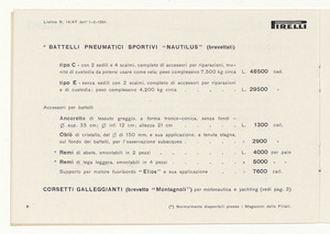 Articoli per lavori e sports nautici e subacquei