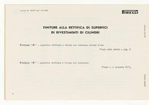 Rivestimento di cilindri