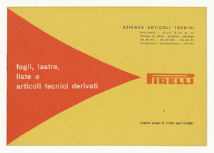 Fogli, lastre, liste e articoli tecnici derivati