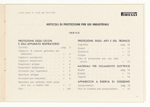 Articoli di produzione per usi industriali