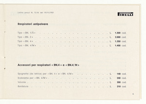 Articoli di produzione per usi industriali