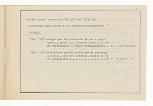 Articoli di protezione per usi industriali