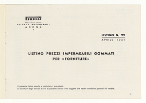 Impermeabili gommati per forniture