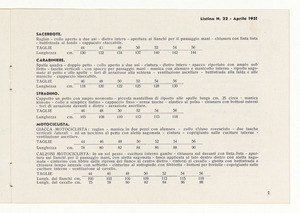 Impermeabili gommati per forniture