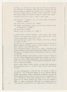 Pubblicazioni e stampa commemorative, consegna medaglia Faraday, cariche ing. Emanueli