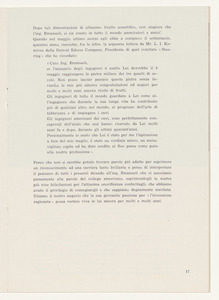 Pubblicazioni e stampa commemorative, consegna medaglia Faraday, cariche ing. Emanueli