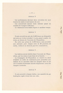 1910/documentazione sulla partecipazione alla Esposizione Internazionale di Bruxelles (Aprile/Novembre)