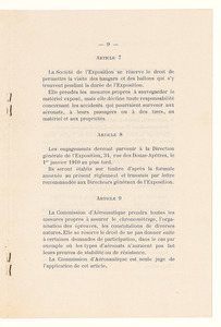 1910/documentazione sulla partecipazione alla Esposizione Internazionale di Bruxelles (Aprile/Novembre)