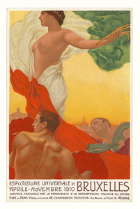 1910/documentazione sulla partecipazione alla Esposizione Internazionale di Bruxelles (Aprile/Novembre)