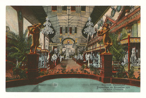 1910/documentazione sulla partecipazione alla Esposizione Internazionale di Bruxelles (Aprile/Novembre)