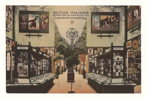 1910/documentazione sulla partecipazione alla Esposizione Internazionale di Bruxelles (Aprile/Novembre)