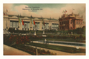 1910/documentazione sulla partecipazione alla Esposizione Internazionale di Bruxelles (Aprile/Novembre)