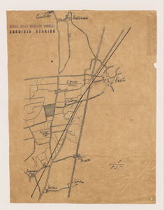 1906/Carta topografica dei dintorni Bicocca